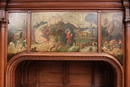 Renaissance style Cabinet in Walnut, France 19th century