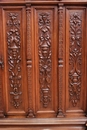 Renaissance style Cabinet in Walnut, France 19th century