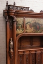 Renaissance style Cabinet in Walnut, France 19th century