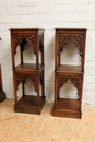 Gothic style Dinning set in Walnut, France 19th century