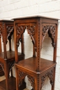 Gothic style Dinning set in Walnut, France 19th century