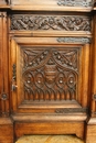 Gothic style Dinning set in Walnut, France 19th century
