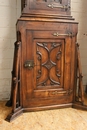 Gothic style Dinning set in Walnut, France 19th century