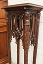 Gothic style Dinning set in Walnut, France 19th century