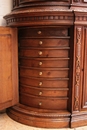 Hunt style Bookcase in Oak, France 19th century