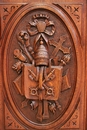 Hunt style Bookcase in Oak, France 19th century