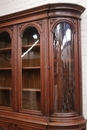 Hunt style Bookcase in Oak, France 19th century