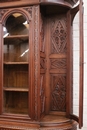 Hunt style Bookcase in Oak, France 19th century