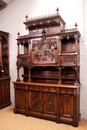 Gothic style Cabinet in Walnut, France 19th century