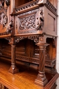 Gothic style Cabinet in Walnut, France 19th century