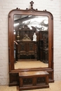 Gothic style Mirror in Walnut, France 19th century