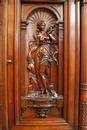 Renaissance style Cabinet in Walnut, France 19th century