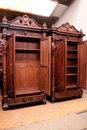 Renaissance style Armoires in Walnut, France 19th century