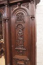 Renaissance style Bedroom in Walnut, France 19th century