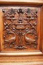 Renaissance style Bookcase in Walnut, France 19th century