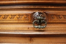 Renaissance style Bookcase in Walnut, France 19th century