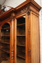Renaissance style Bookcase in Walnut, France 19th century