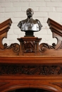 Renaissance style Bookcase in Walnut, France 19th century