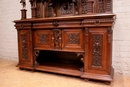 Renaissance style Cabinet in Walnut, France 19th century