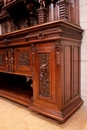 Renaissance style Cabinet in Walnut, France 19th century