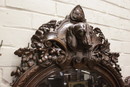 Hunt style Mirror in Oak, France 19th century