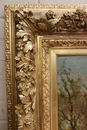 style Painting, Belgium 19th century