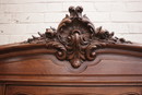 Louis XV style Display cabinets in Walnut, France 19th century