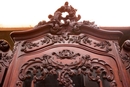 Louis XV style Cabinets in Walnut, Belgium 19th century