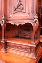 Louis XV style Cabinets in Walnut, Belgium 19th century