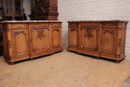 Regency style Cabinets in Oak, France 1920