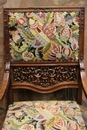 Renaissance style Arm chairs in Walnut, France 19th century