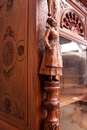 Breton style Bookcase in Walnut, France 19th century