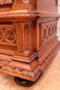 Breton style Bookcase in Walnut, France 19th century