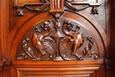 Renaissance style Armoire in Walnut, France 19th century