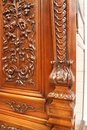 Renaissance style Armoire in Walnut, France 19th century