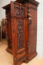 Renaissance style Armoire in Walnut, France 19th century