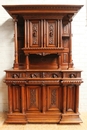 Renaissance style Cabinet in Walnut, France 19th century