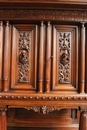Renaissance style Cabinet in Walnut, France 19th century