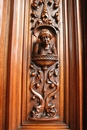 Renaissance style Cabinet in Walnut, France 19th century