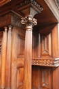 Renaissance style Cabinet in Walnut, France 19th century