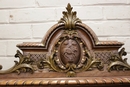 Regency style Display cabinet in Walnut, France 19th century