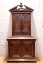 Renaissance style Cabinet in Walnut, France 19th century