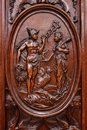 Renaissance style Cabinet in Walnut, France 19th century