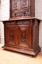 Renaissance style Cabinet in Walnut, France 19th century