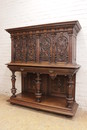 Renaissance style Cabinet in Walnut, France 19th century