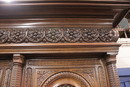 Renaissance style Armoire in Walnut, France 19th century