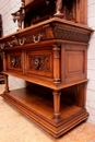 Renaissance style Cabinet in Walnut, France 19th century