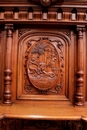 Renaissance style Cabinet in Walnut, France 19th century