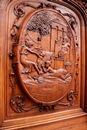 Renaissance style Cabinet in Walnut, France 19th century