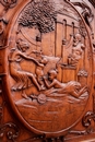 Renaissance style Cabinet in Walnut, France 19th century